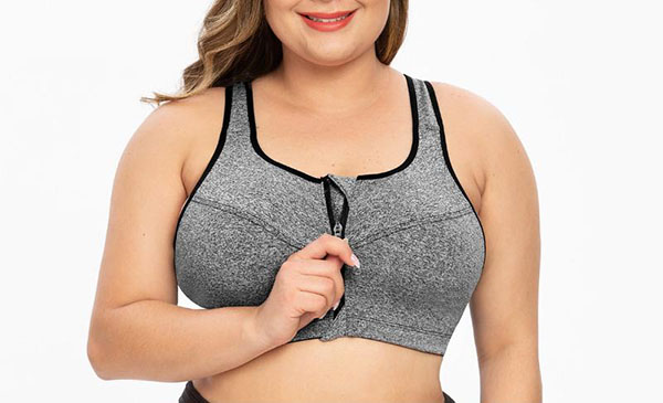 High Impact Sports Bra Shock Absorber Support Bra Plus Size