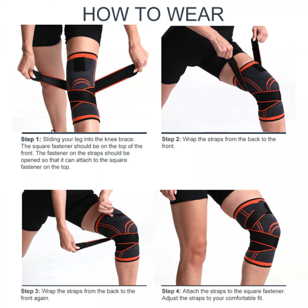 Buy Vissco Knee Support Stretchable 2D Knee Cap for Pain Relief