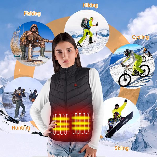 Heated hot sale ski vest