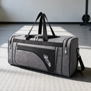 gym bag, duffel bag, fitness bag, sports bag, large capacity bag