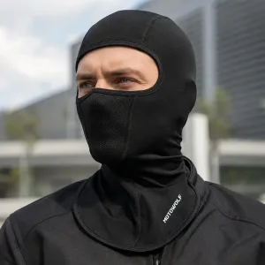 Breathable Silk Full Face Motorcycle Mask Mesh Helmet Balaclava for Sports