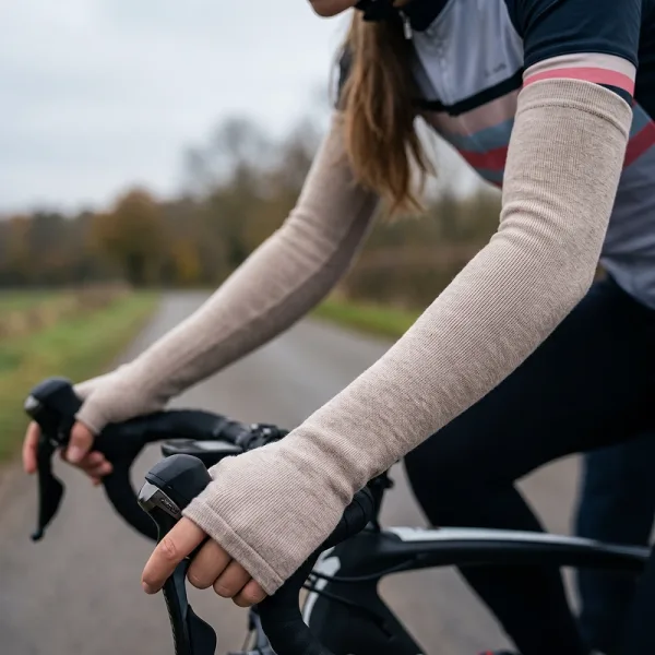 cycling arm warmers, thermal arm sleeves, thermal arm warmers