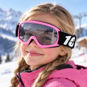 Anti-Fog Polycarbonate UV Protection Skiing Goggles for Kids