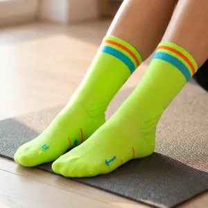 Breathable Compression Running Crew Socks